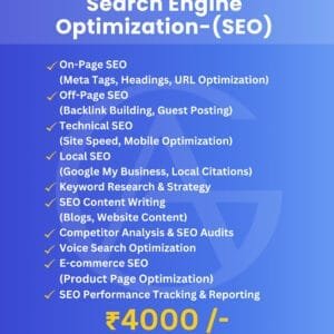 Search Engine Optimization- SEO